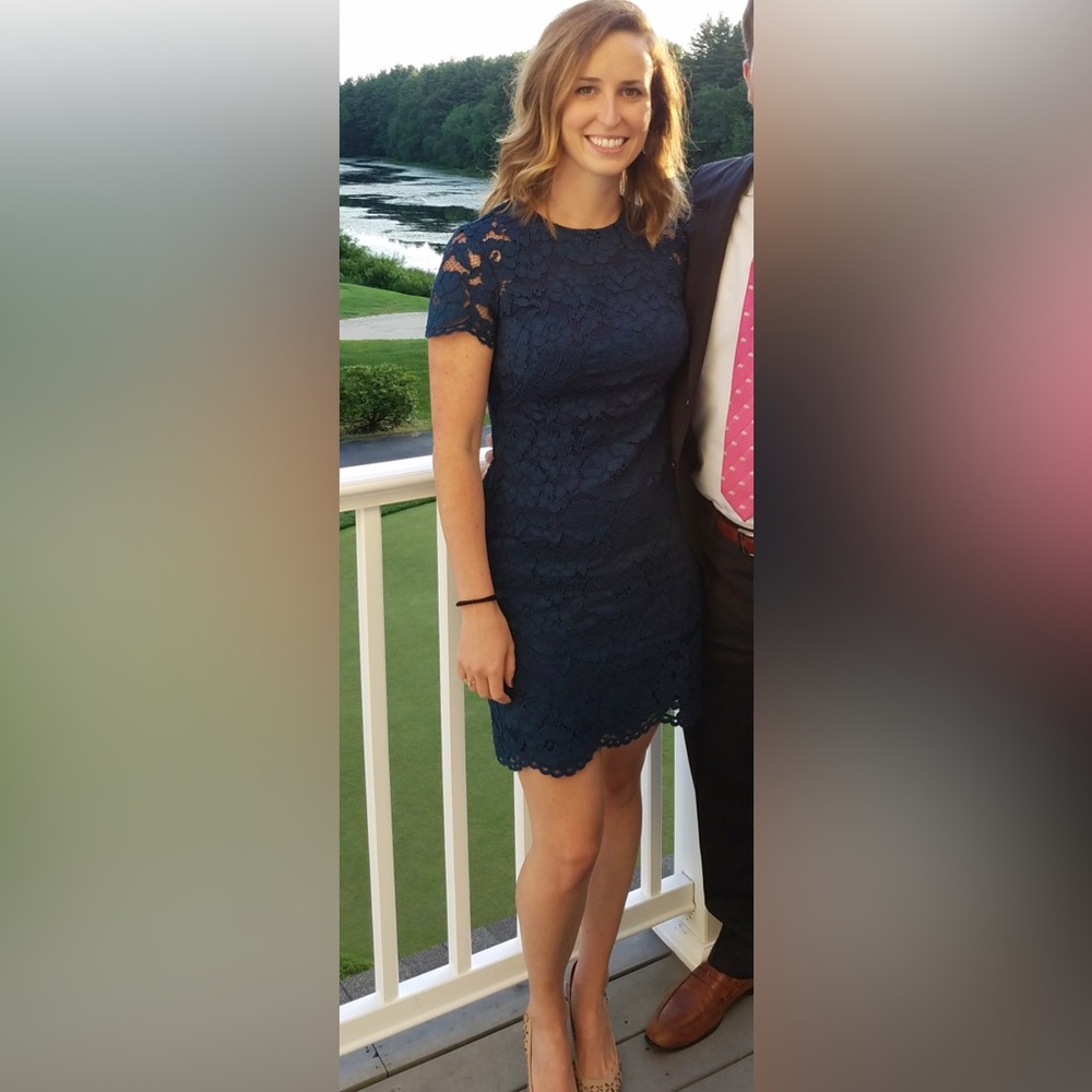 Ralph lauren teal dress